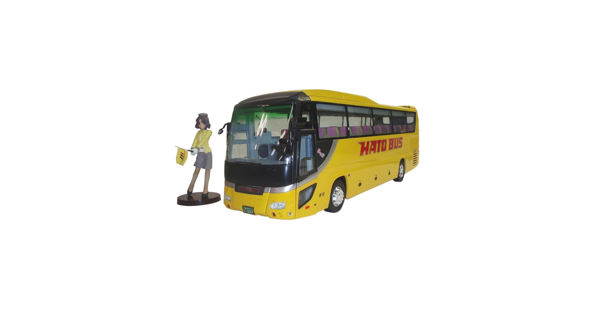 いすゞ ガーラ スーパーハイデッカー はとバス 大田ぴあの 1/32 フジミ 1/32 観光BUSシリーズ No.3 EX-1 いすゞ ガーラ スーパー